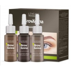 Kit tintura sopracciglia all'Hennè Brow Henna Castano